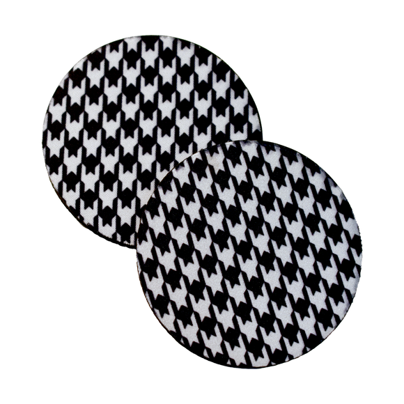 Houndstooth Pattern Car Coaster