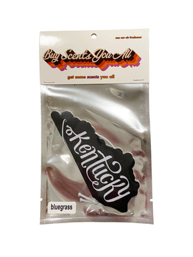 Kentucky Script Black Air Freshener