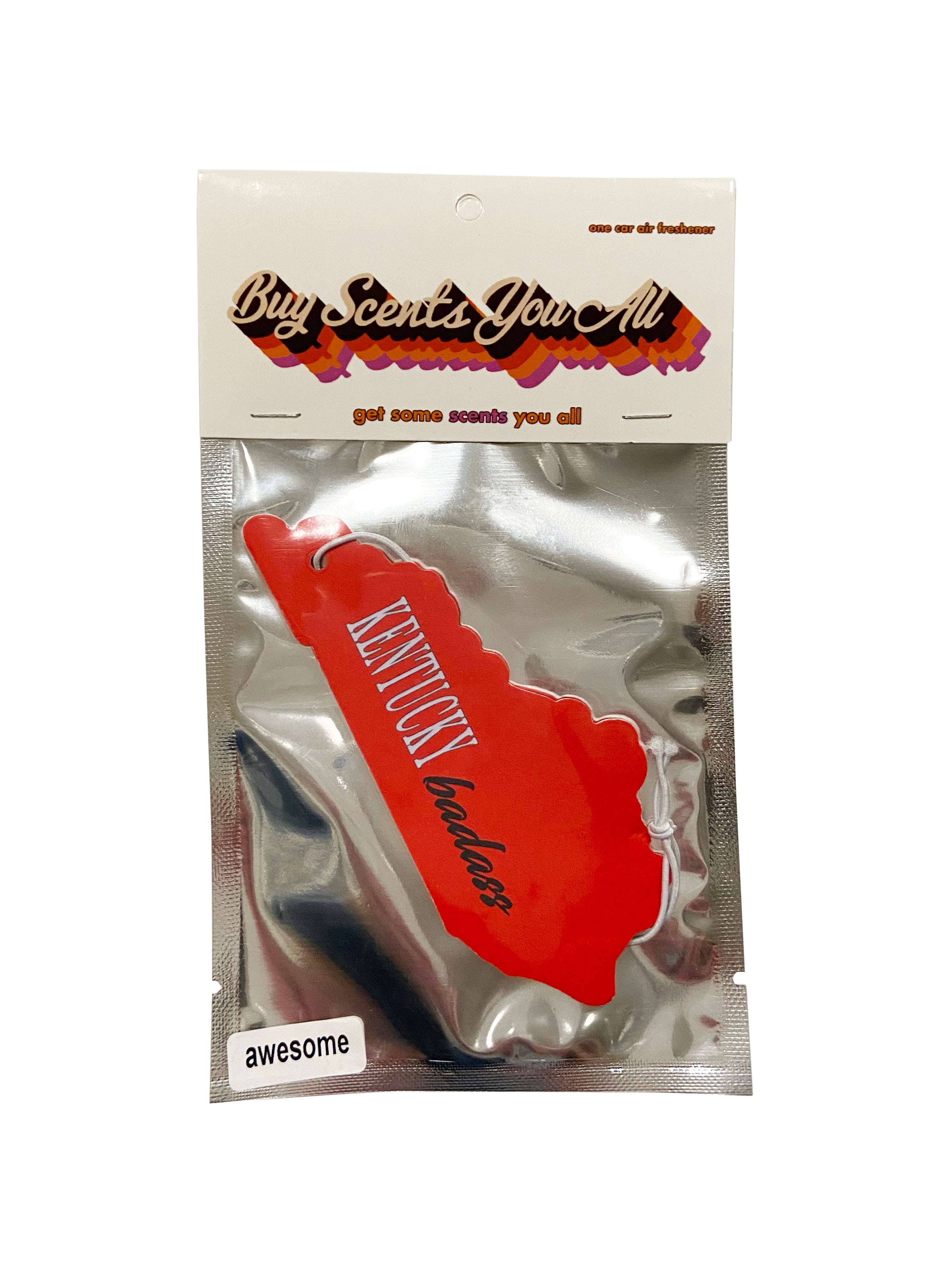 Kentucky Badass Red Air Freshener