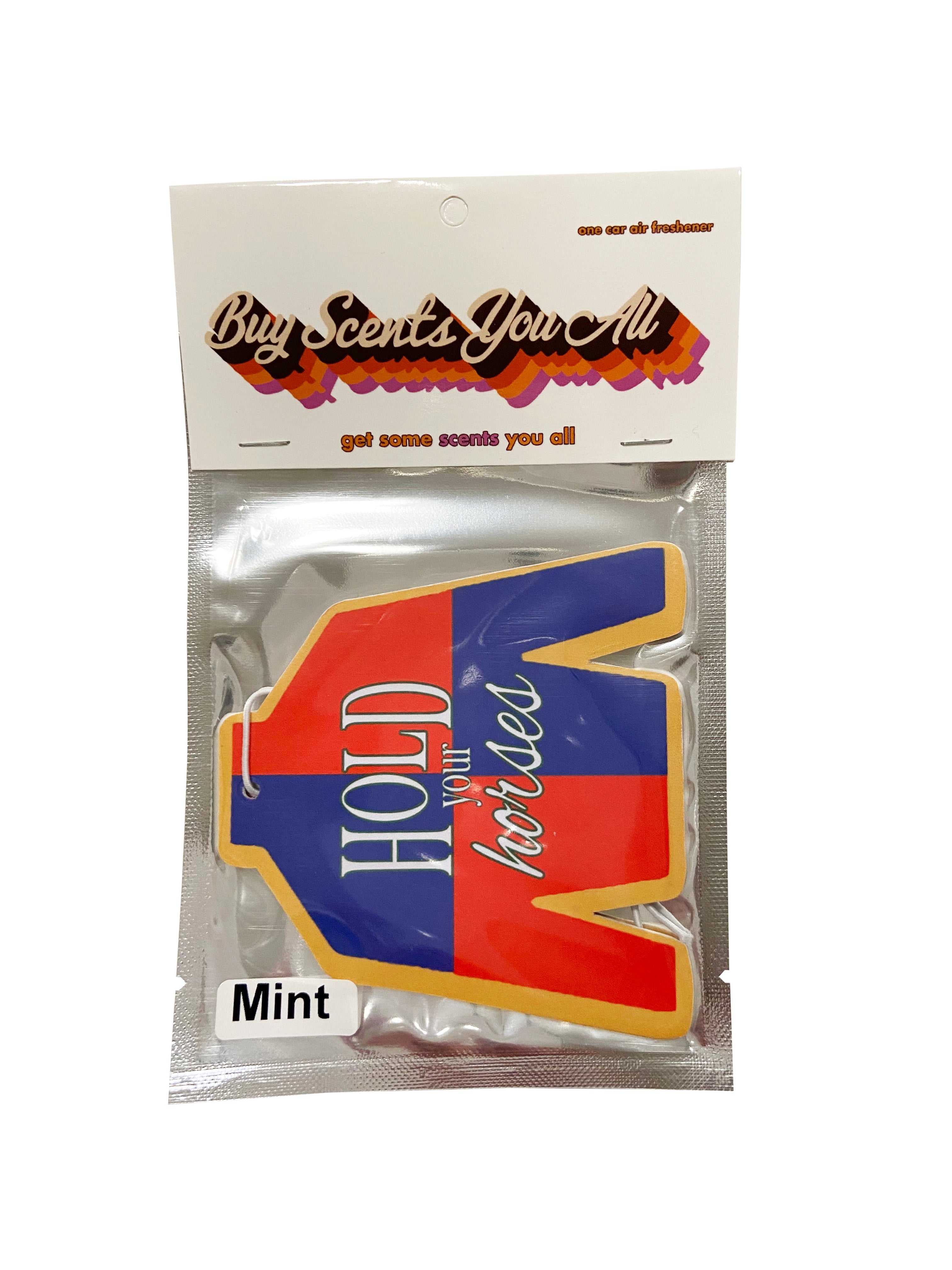 Hold Your Horses Derby Air Freshener