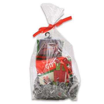 Carefully Selected Gift Women's Sock and Ornament Gift Basket