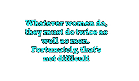 Women Do It Twice as Well Sticker