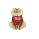 Christmas Cat Sticker-1