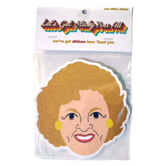 Betty White Sticker