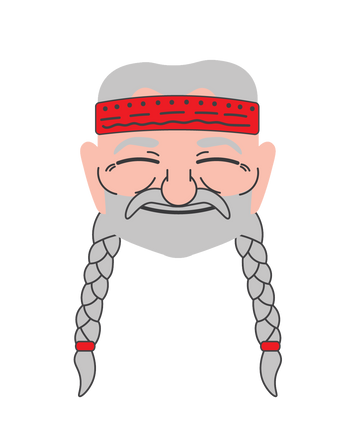 Country Music Star Sticker