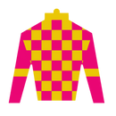 Derby SIlk in Pink and Yellow Sticker-1