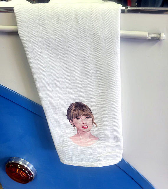 Pop Star Tea Towel