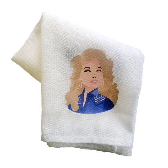 Dolly Parton Tea Towel