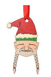 Default Title Christmas Country Music Star Printed Wooden Ornament