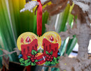 Vintage Christmas Candles Ornament-4