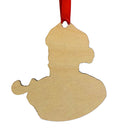 Snoop Dogg Christmas Wooden Ornament-2