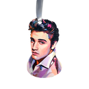 Elvis Wooden Ornament-1