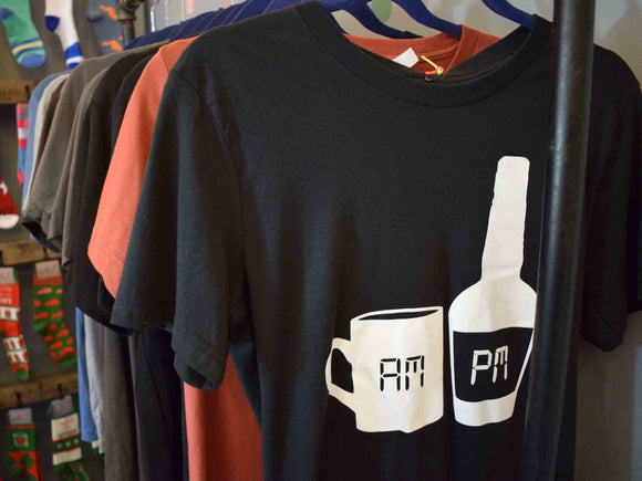 Bourbon and Coffee AM PM Unisex T-Shirt