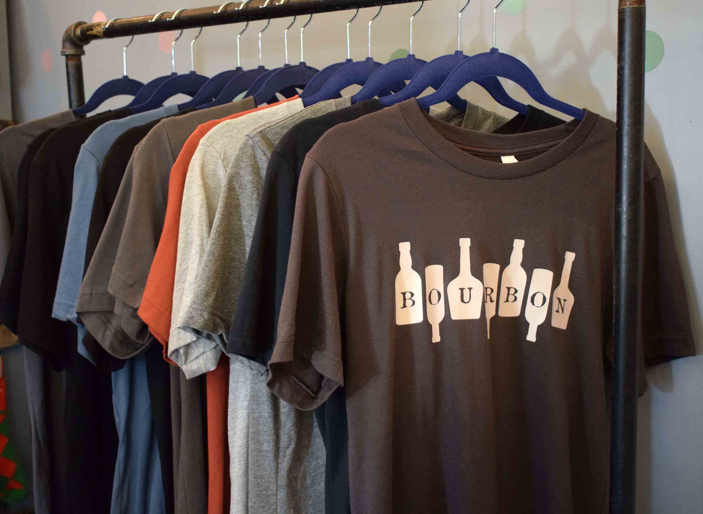 Bourbon Bottles Unisex T-Shirt