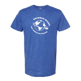 Bourbon Makes the World Go Round Unisex T-Shirt