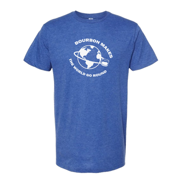 Bourbon Makes the World Go Round Unisex T-Shirt
