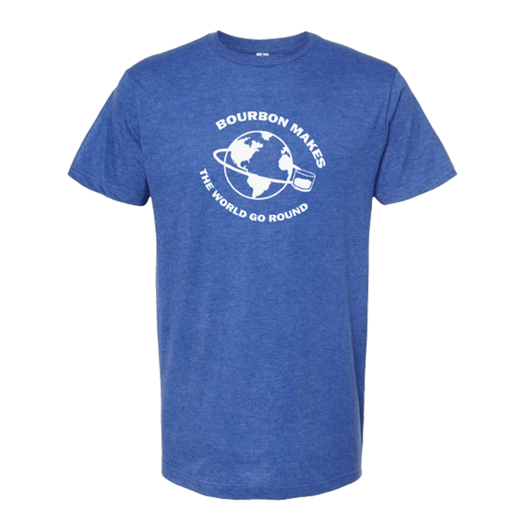 Bourbon Makes the World Go Round Unisex T-Shirt