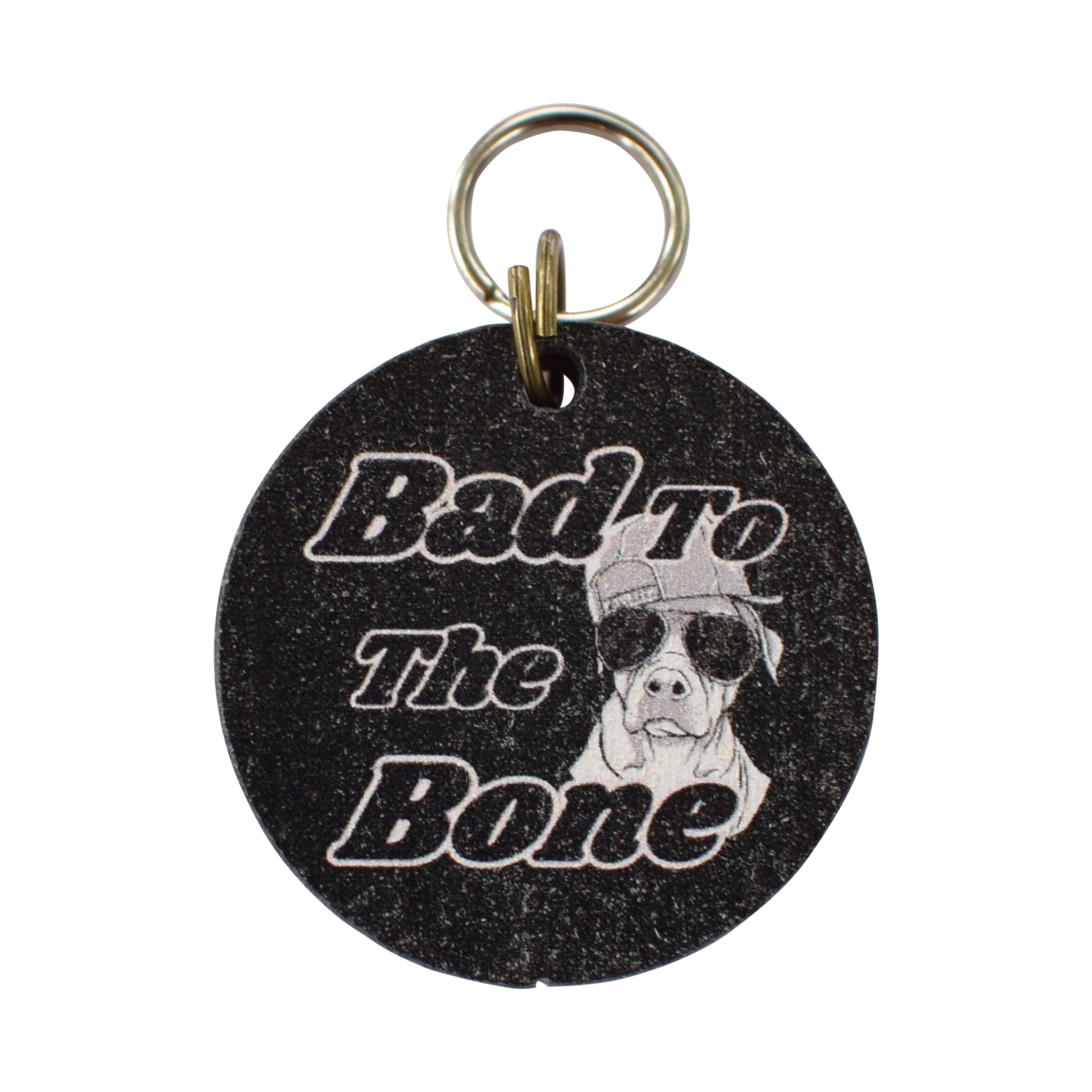 Bad to the Bone Dog Tag