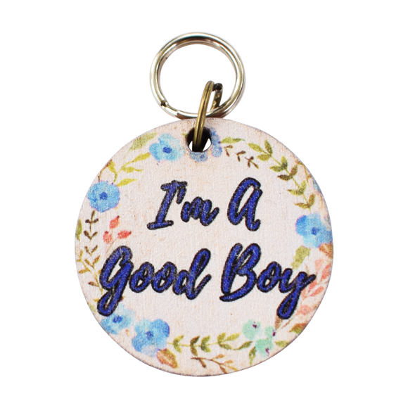I'm a Good Boy Dog Tag