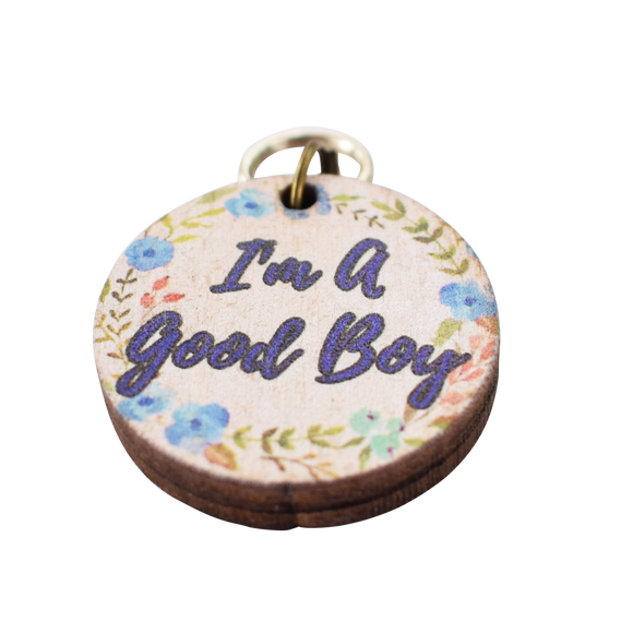 I'm a Good Boy Dog Tag