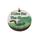 I Live For the Chase Dog Tag-2