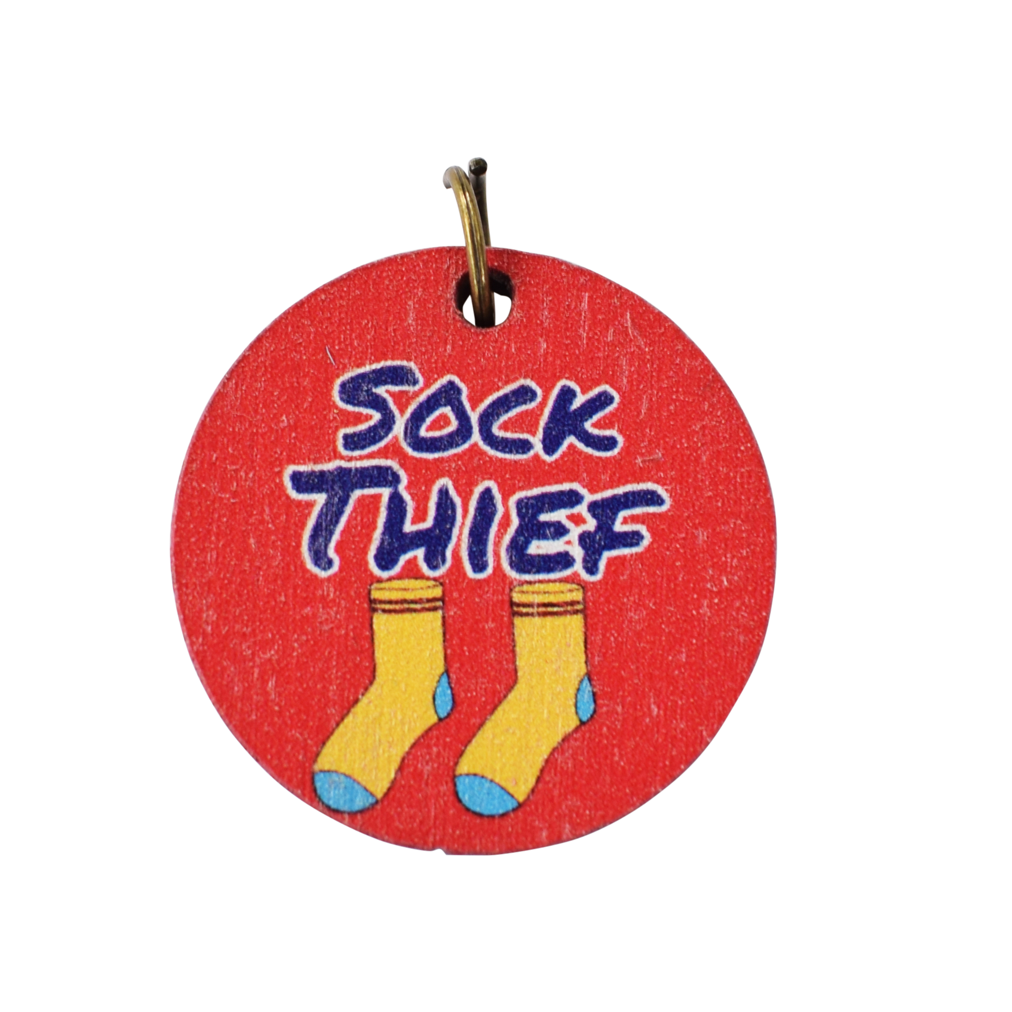 Sock Thief Dog Tag