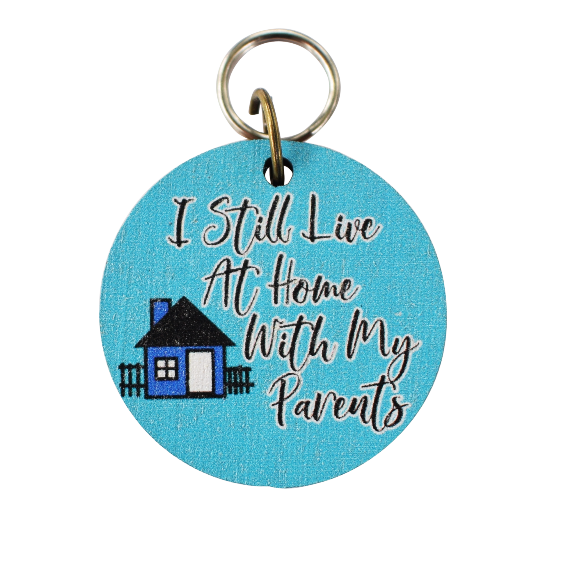 I Still Live at Home with My Parents Dog Tag