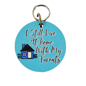 I Still Live at Home with My Parents Dog Tag