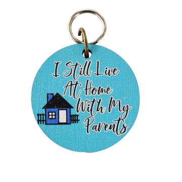I Still Live at Home with My Parents Dog Tag