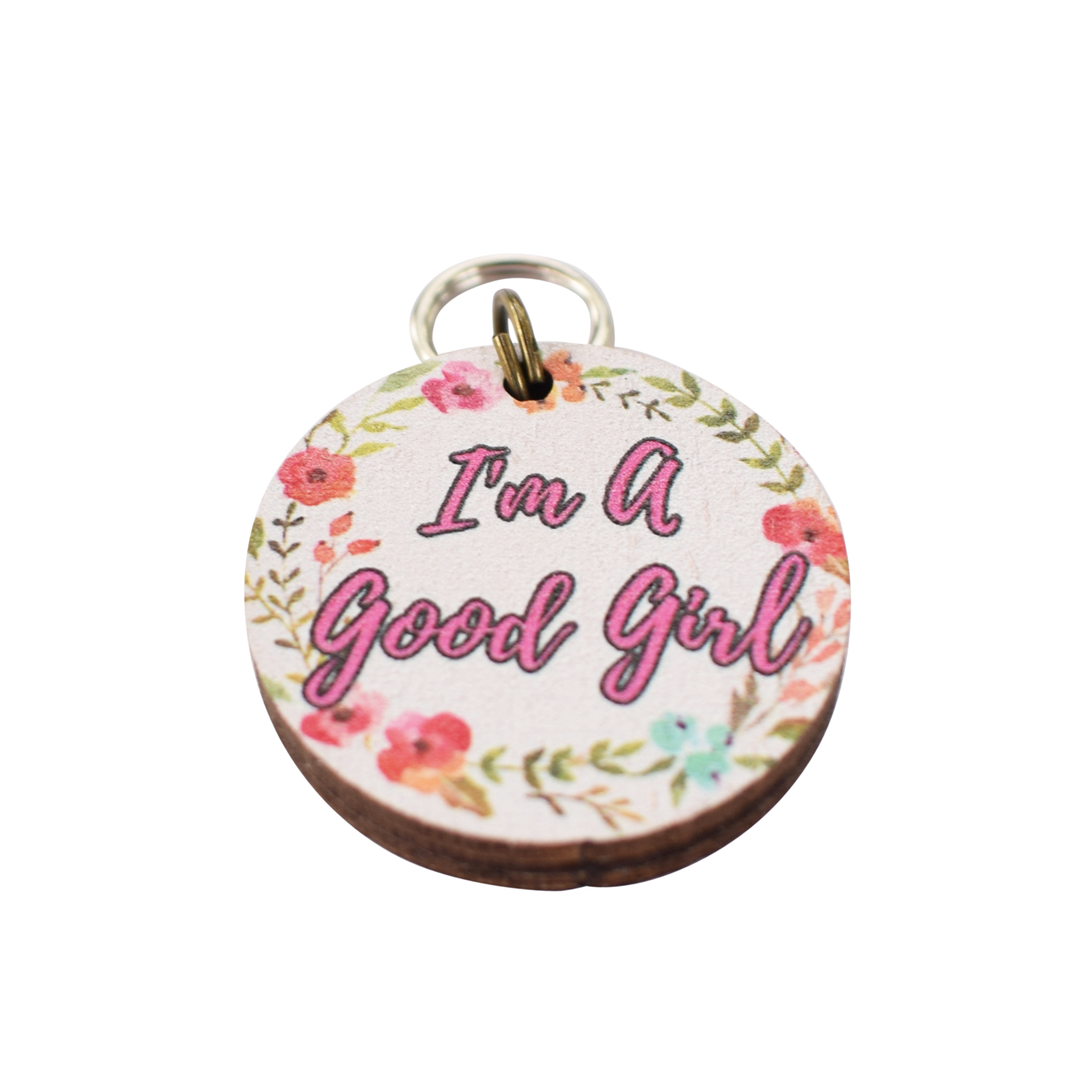 I'm a Good Girl Dog Tag