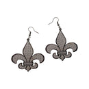 Fleur de Lis Earrings-21