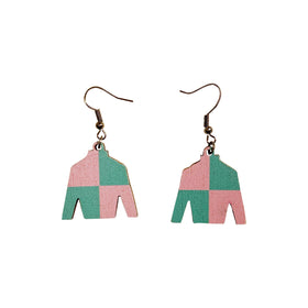 Derby Silks Kentucky Earrings