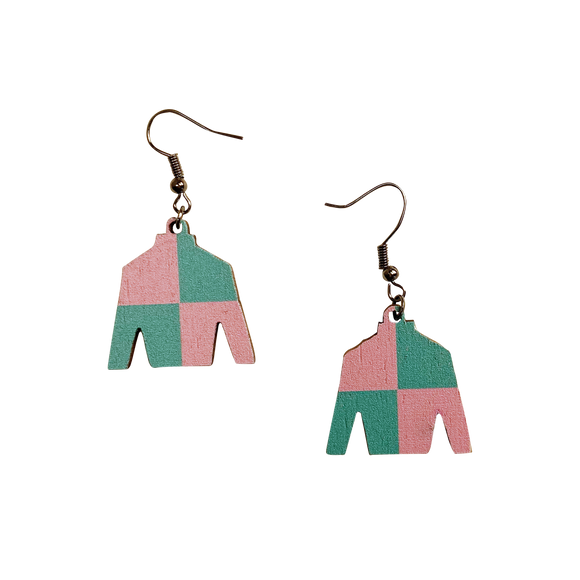 Derby Silks Kentucky Earrings