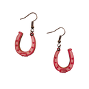 Derby Horseshoes Kentucky Earrings-3