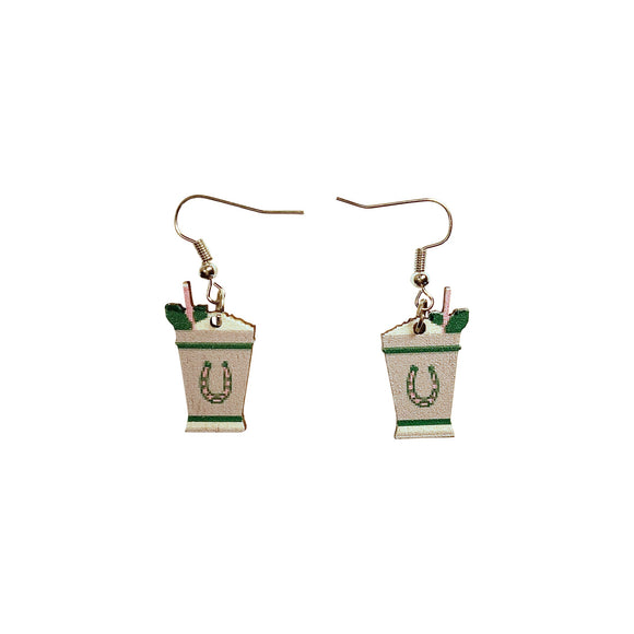 Derby Mint Julep Kentucky Earrings