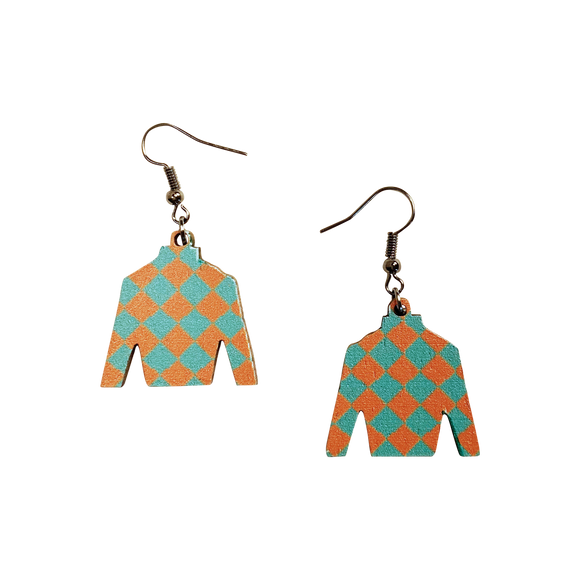 Derby Silks Kentucky Earrings