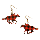 Derby Horses Kentucky Earrings-3