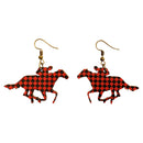 Derby Horses Kentucky Earrings-5