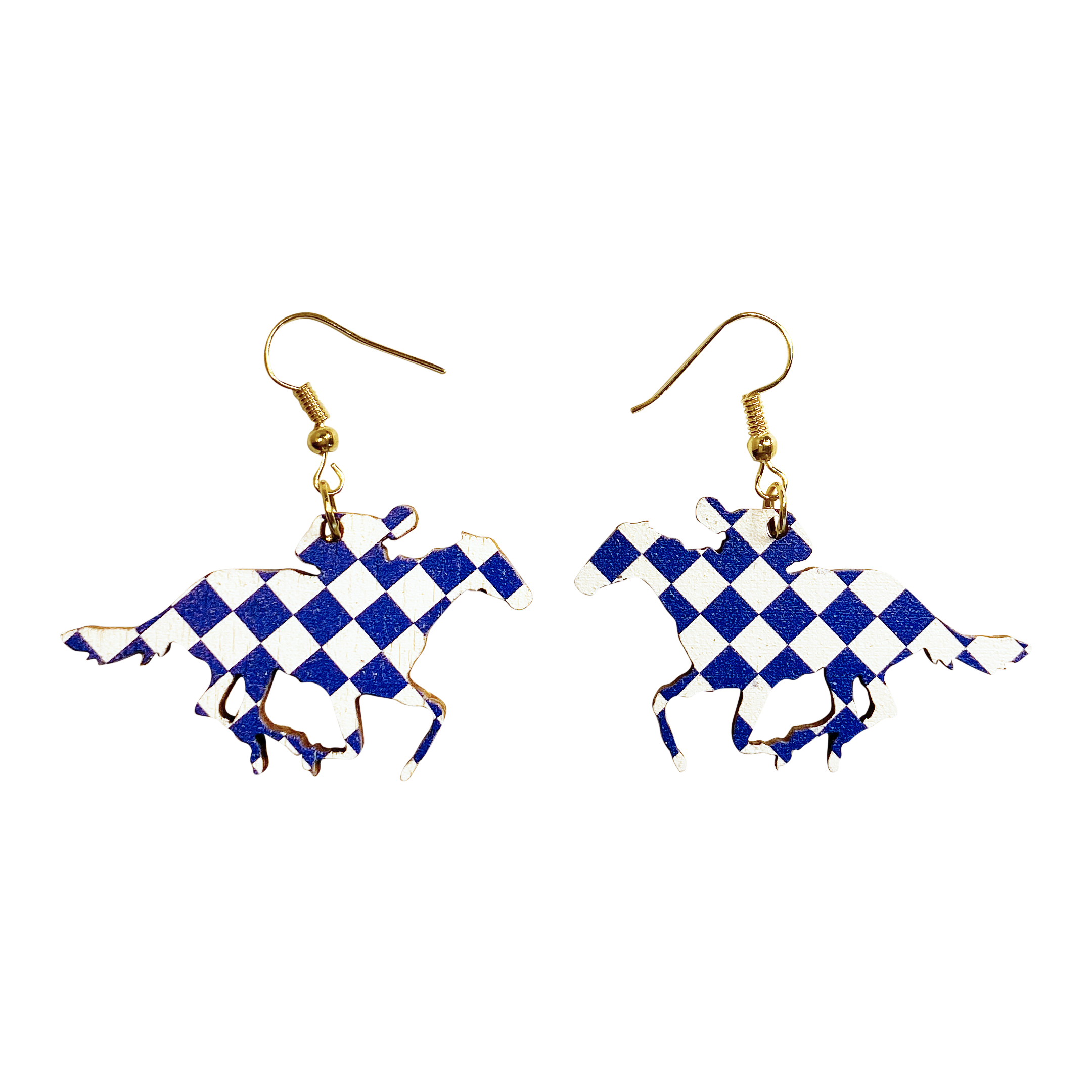 Derby Horses Kentucky Earrings
