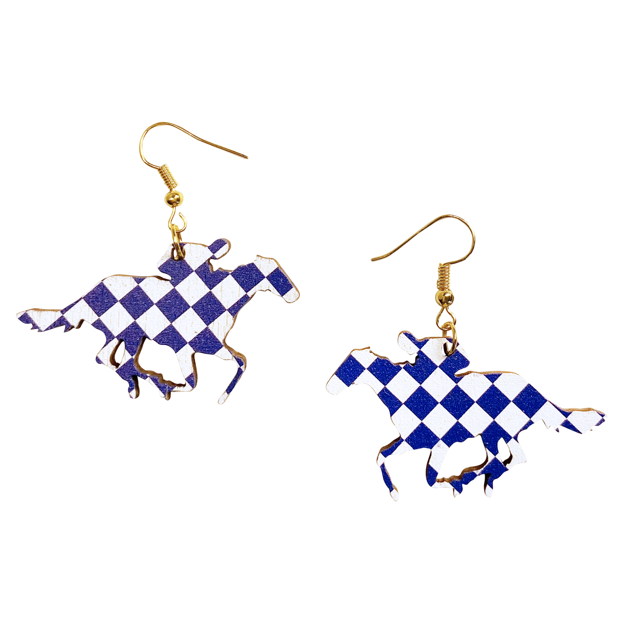 Derby Horses Kentucky Earrings