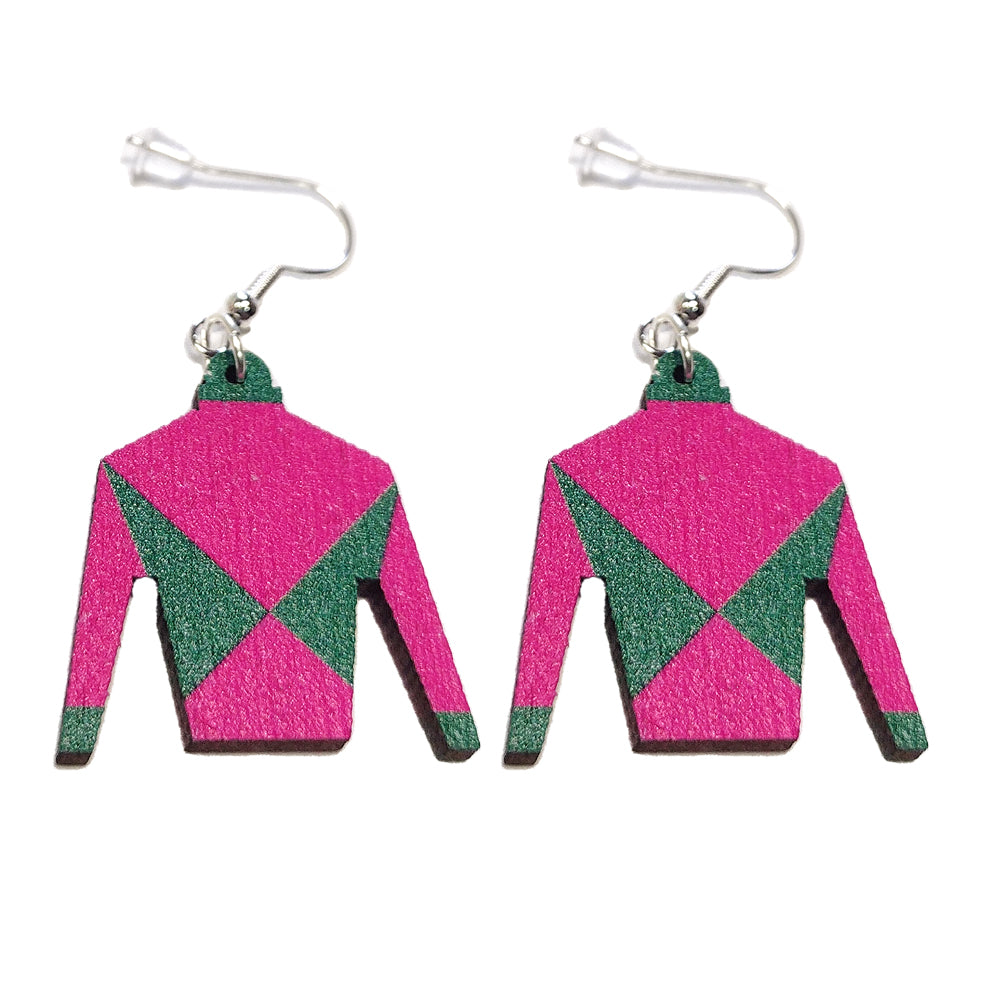 Derby Silks Kentucky Earrings