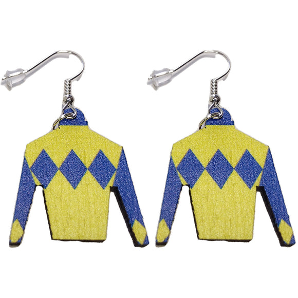 Derby Silks Kentucky Earrings