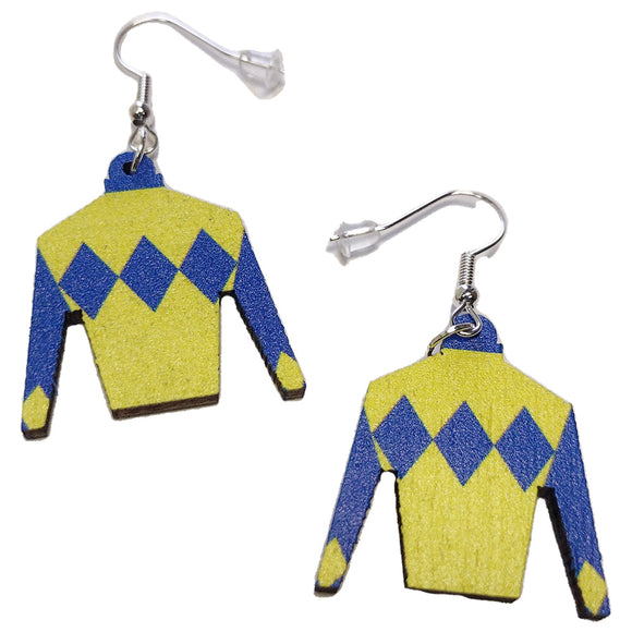 Derby Silks Kentucky Earrings