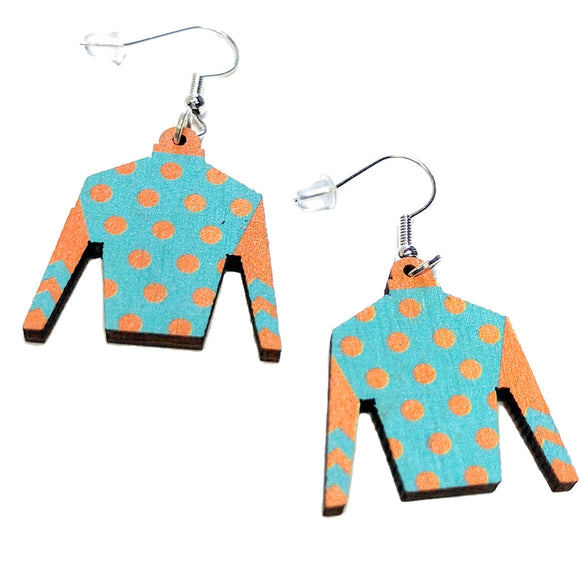 Derby Silks Kentucky Earrings