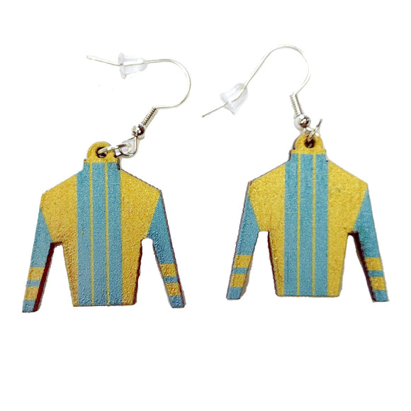 Derby Silks Kentucky Earrings