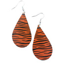 Tiger Stripes Teardrop Earring-1