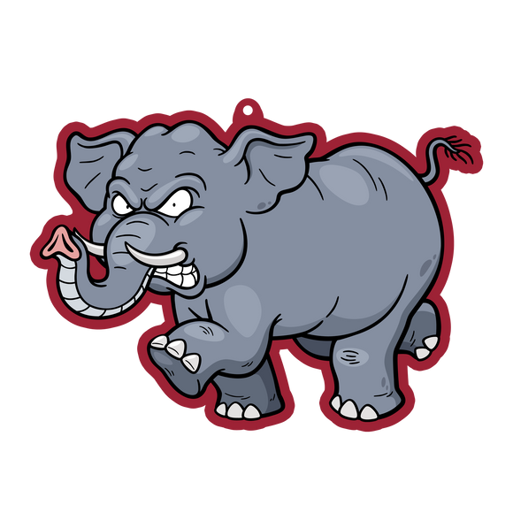 Angry Elephant Earrings