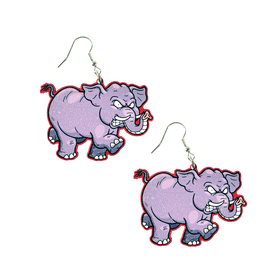 Angry Elephant Earrings
