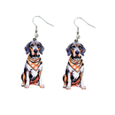 Tennessee Bluetick Coonhound Earrings-2