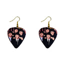 The Beatles Guitar Pick Earrings-2